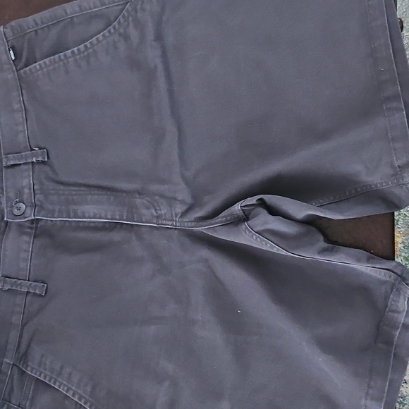 Vans Authentic Mens Chino Shorts - Gray - Picture 2 of 4